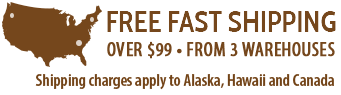 Fast Free Shipping Over $99