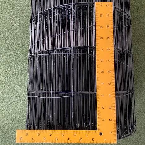 Critterfence Black Steel 2x4 Inch Grid 5 x 100 NEW - 680332611916