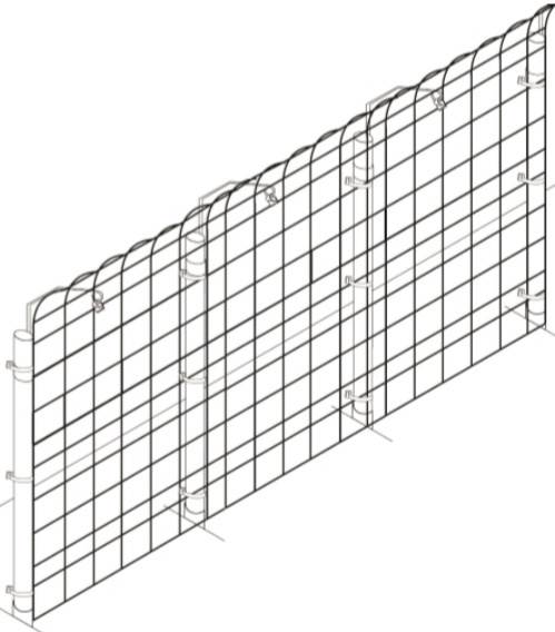 Fence Kit C6 (6 x 330 Strong) - 685248511381